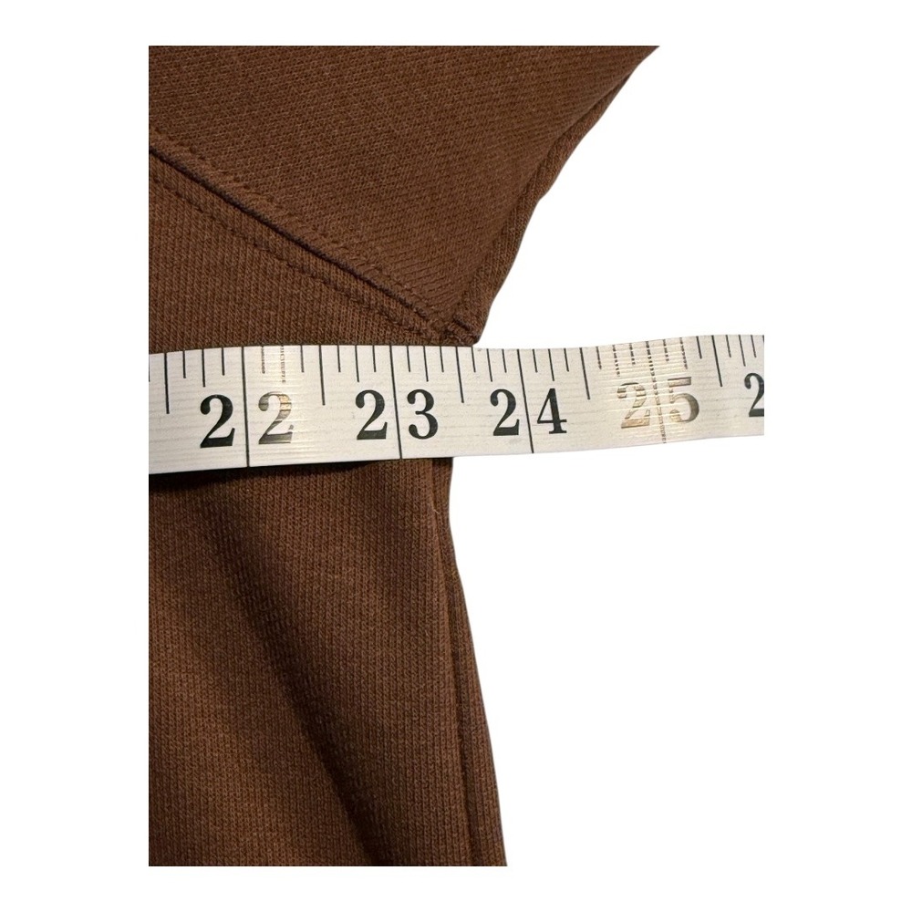 Listicle Brown V Neck Long‎ Sleeve Sweater Top Women's Size Large NWT - Picture 5 of 8